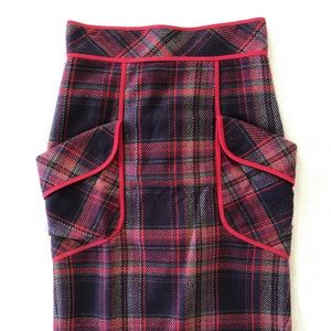 Plenty by Tracy Reese Plaidskirt from Anthro